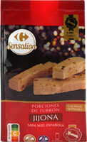 Porciones de turrón JIJONA