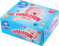 Helado bubblegum