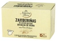 Zamburiñas en salsa de vieiras