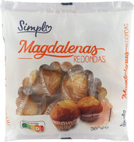 Magdalenas redondas