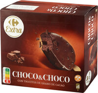 Choco&choco con trocitos de grano de cacao