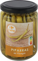 Piparras en vinagre