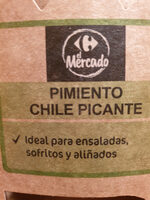 Pimiento picante rojo