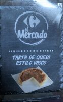 Tarta de queso estilo vasco