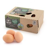 Huevos cocidos camperos