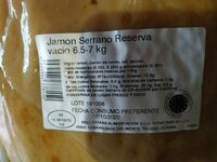 Jamón serrano reserva
