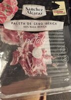 Paleta de cebo ibérica