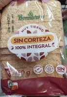 Pan integral sin corteza