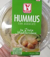 Hummus con aguacate