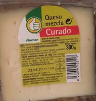 Queso mezcla curado