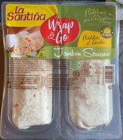 Wrap Jambon Serrano Cheddar et Gouda