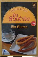 Churros de lazo sin gluten