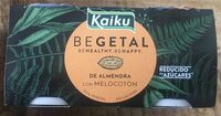 Begetal de almendra con melocotón