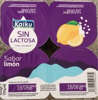 Yogur sin lactosa