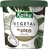 Begetal de Coco natural sin azucares añadidos
