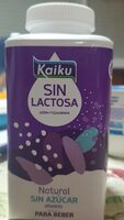 Kaiku sin lactosa. Natural sin azúcar para beber