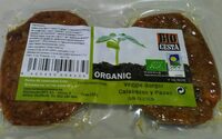 Veggie Burger: calabazas y pasas