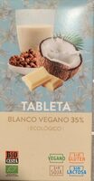 Tableta blanco vegano 35% Ecológico