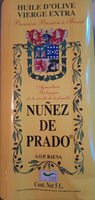 Nunez De Prado Organic Extra Virgin Olive Oil - 5 L
