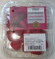 Raspberries juicy & delicate