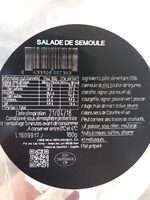 Salade de semoule