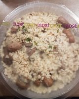 Risotto aux Champignons et Saucisses
