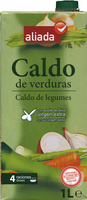 Caldo de verduras con aceite de oliva virgen extra sin gluten envase 1 l