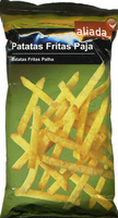 Patatas fritas paja