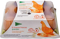 Huevos frescos grandes