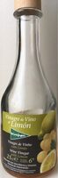 Vinagre de vino al limón