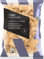 Regañás con cebolla y aceite de oliva virgen extra