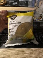 Pan de hamburguesa sin gluten sin huevo y sin lactosa