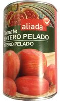 Tomate entero pelado