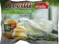 Cebolla troceada congelada
