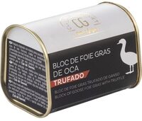 Bloc de foie gras de oca trufado