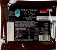 Queso curado de oveja graso elaborado con leche cruda cuña