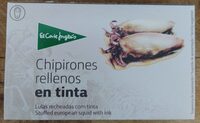 Chipirones rellenos en tinta