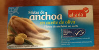 Filetes de anchoa en aceite de oliva