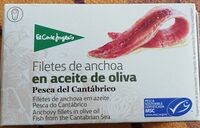 Filetes de anchoa en aceite de oliva