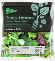 Ensalada de brotes tiernos