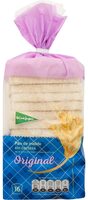 Pan de molde original sin corteza