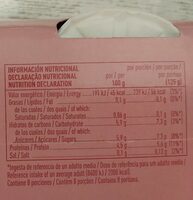 Yogur natural desnatado m.g. sin gluten