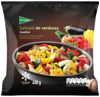 Salteado de verduras asadas