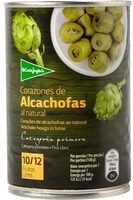 Corazones de alcachofas al natural