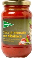 Salsa de tomate con albahaca