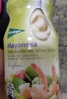 Mayonesa con aceite de oliva sin gluten