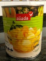 Macedonia de frutas en almíbar lata 480 g