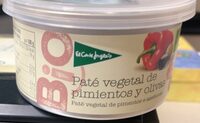 Bio paté vegetal de pimientos y olivas