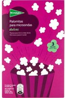 Palomitas para microondas dulces