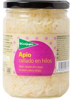 Apio rallado en hilos